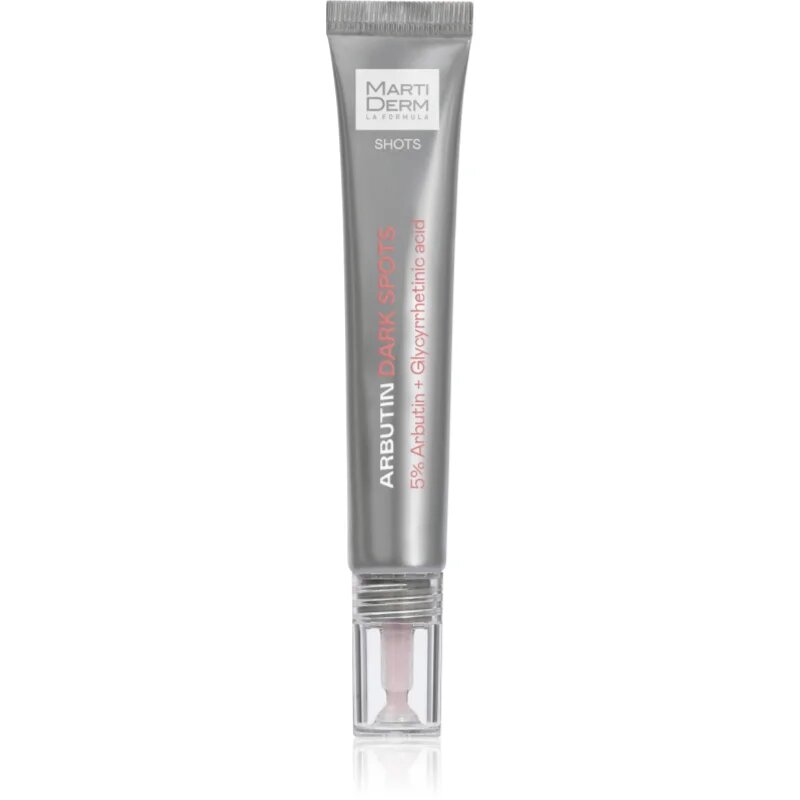 Martiderm Shots Arbutin Dark Spots serum za obraz proti pigmentnim madežem 20 ml