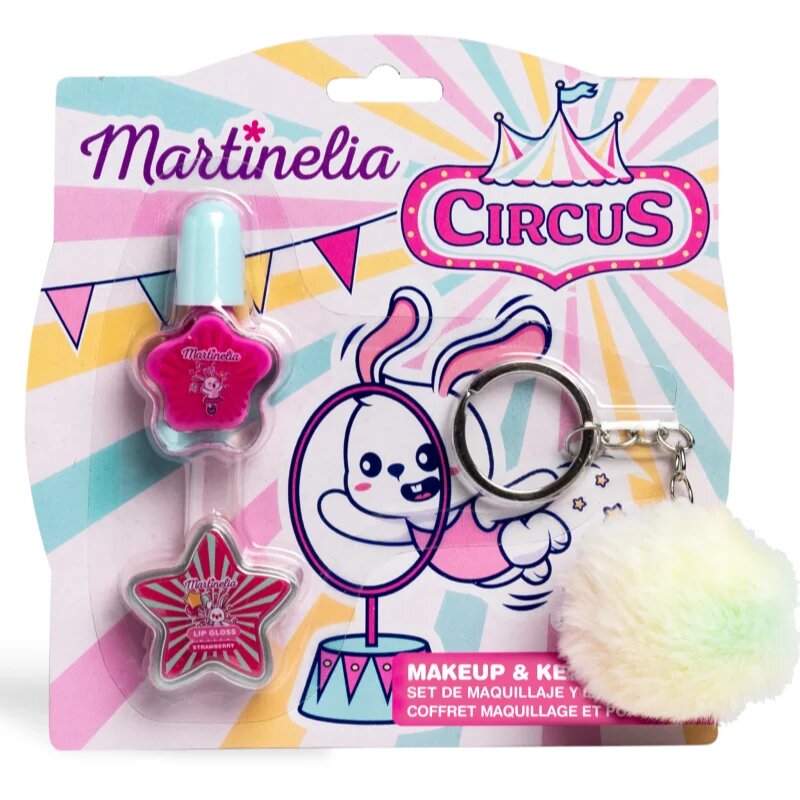 Martinelia Circus Makeup & Keychain set za otroke 3+