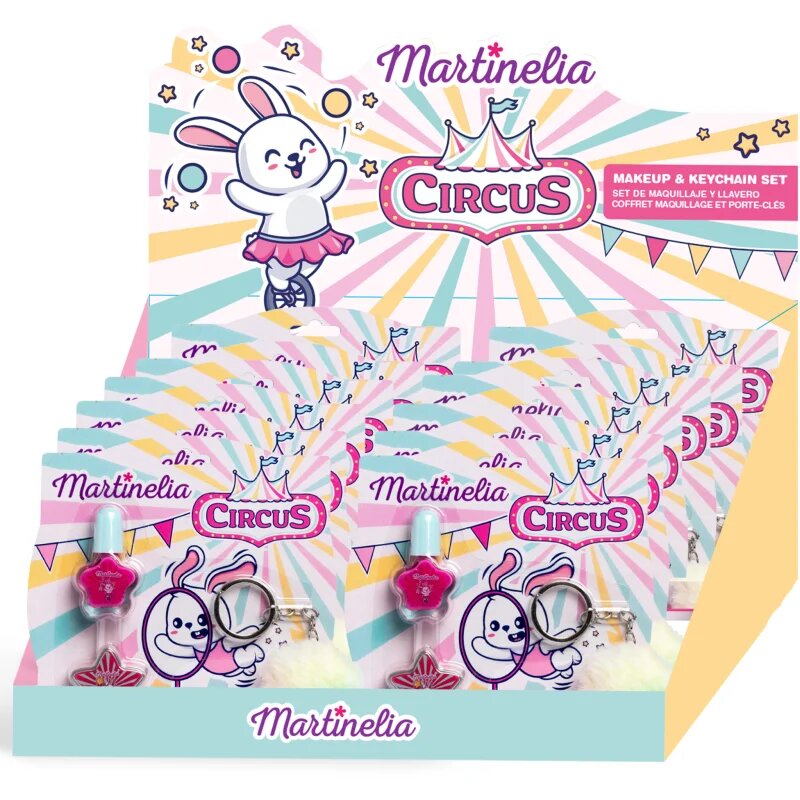 Martinelia Circus Makeup & Keychain set za otroke 3+