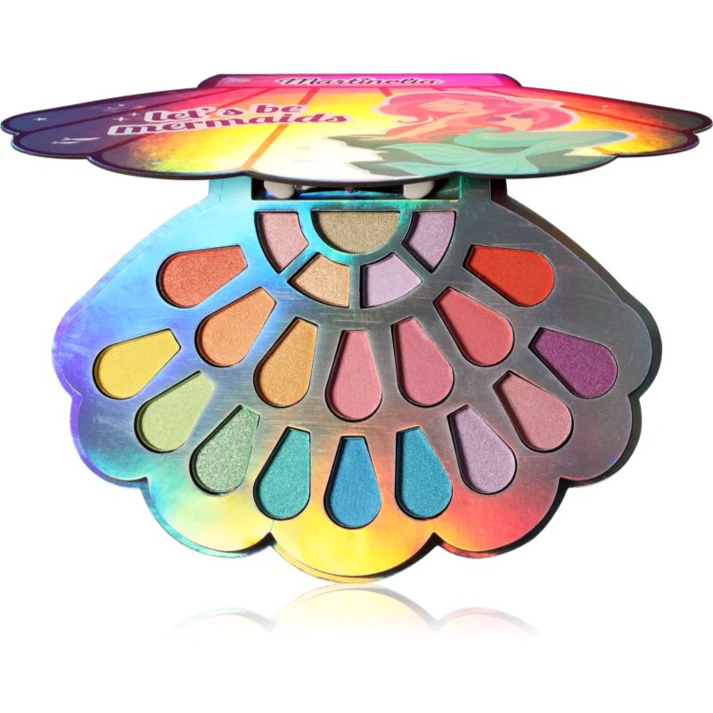 Martinelia Let´s be Mermaid Eyeshadow Palette paleta senčil za oči z aplikatorjem za otroke 1 kos