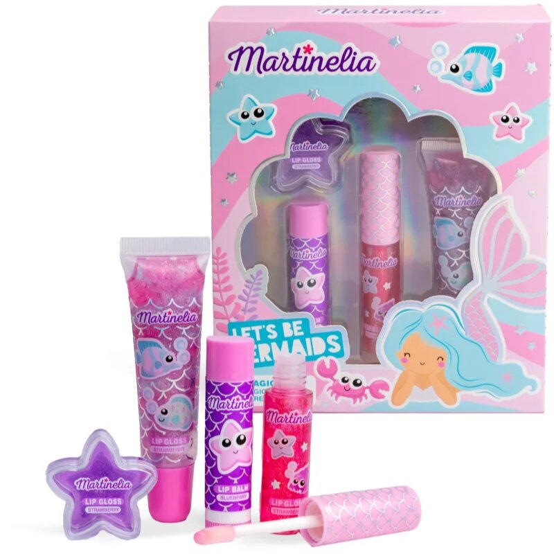 Martinelia Let´s be Mermaid Lip Magic Set set za ustnice