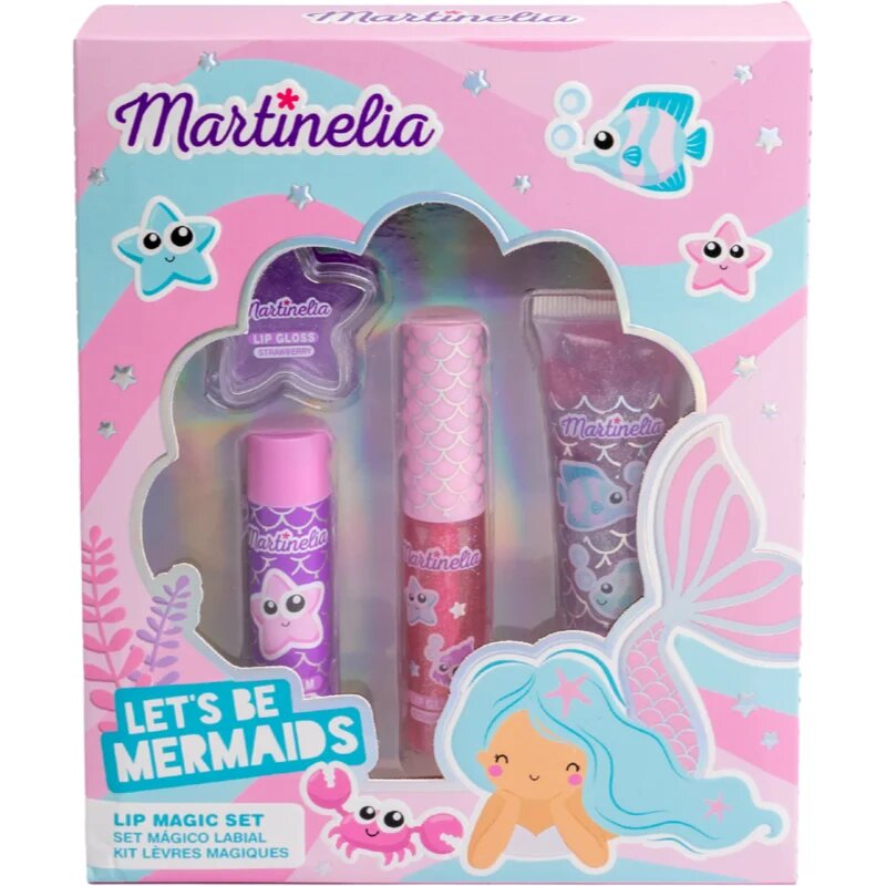 Martinelia Let´s be Mermaid Lip Magic Set set za ustnice