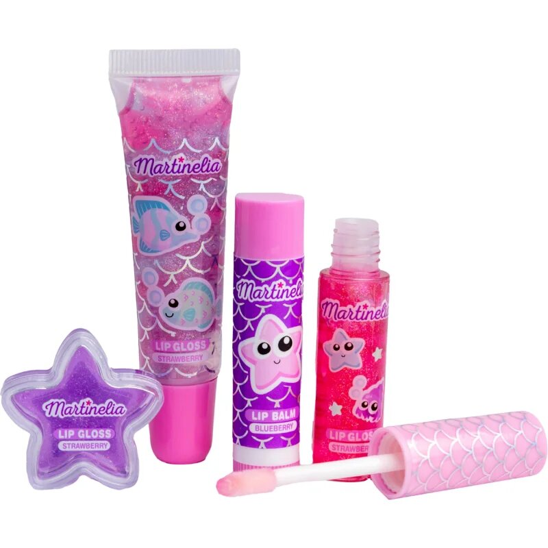 Martinelia Let´s be Mermaid Lip Magic Set set za ustnice