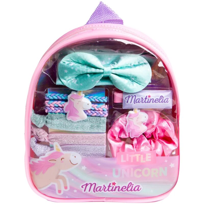 Martinelia Little Unicorn Bag set dodatkov za lase za otroke