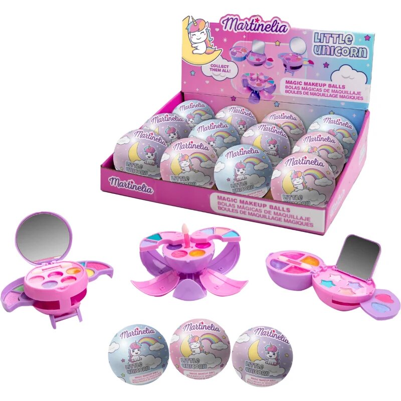 Martinelia Little Unicorn Magic Makeup Ball tekoči puder v kroglicah
