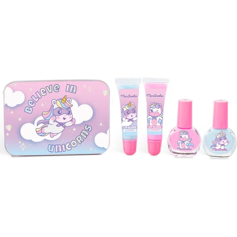 Martinelia Little Unicorn Makeup & Case set za otroke 3+