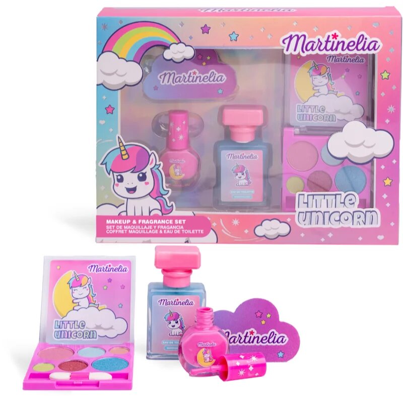 Martinelia Little Unicorn Makeup & Fragrance darilni set za otroke