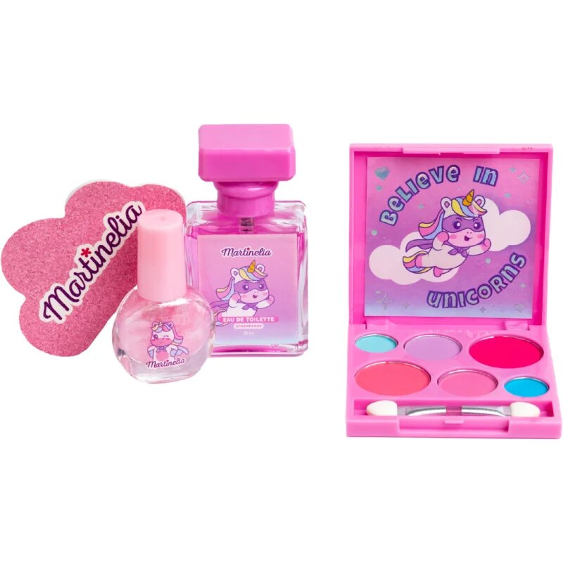 Martinelia Little Unicorn Makeup & Fragrance set za otroke 3+