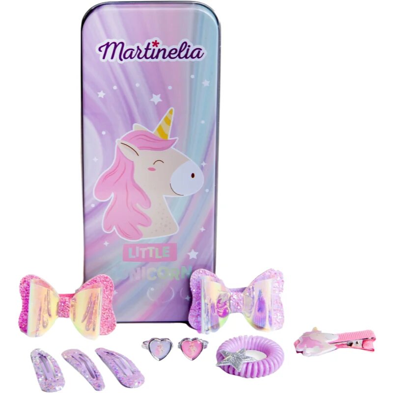 Martinelia Little Unicorn Tin Box darilni set za otroke