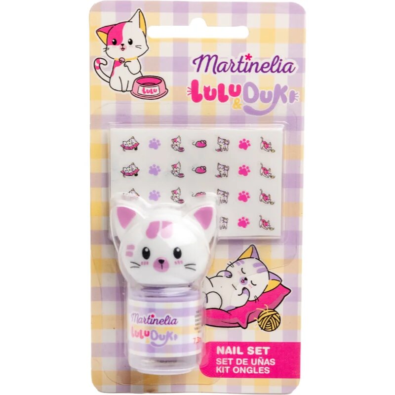 Martinelia Lulu & Duki Nail Set darilni set za otroke