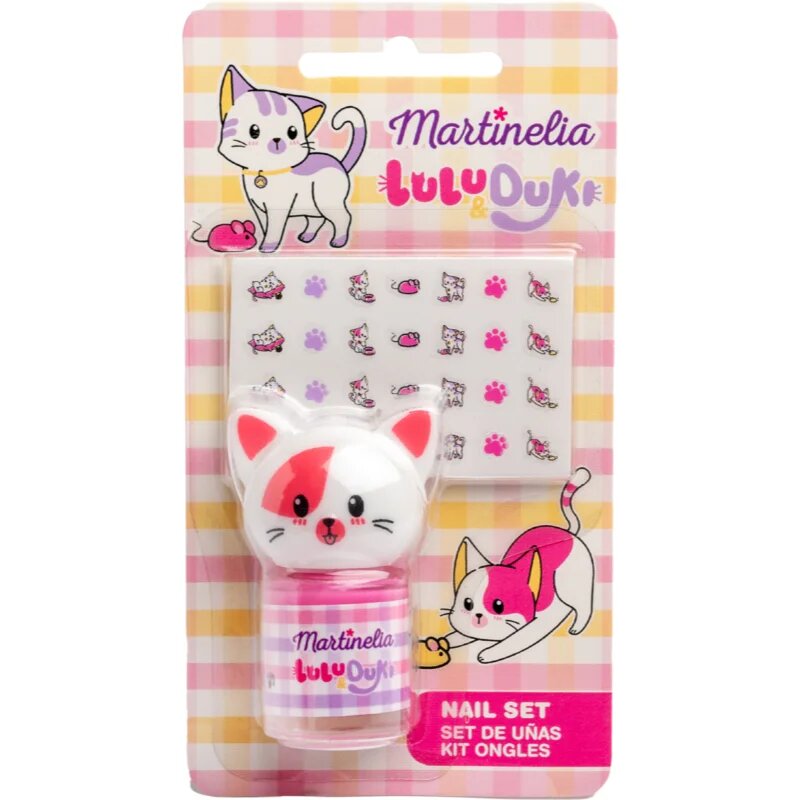 Martinelia Lulu & Duki Nail Set darilni set za otroke