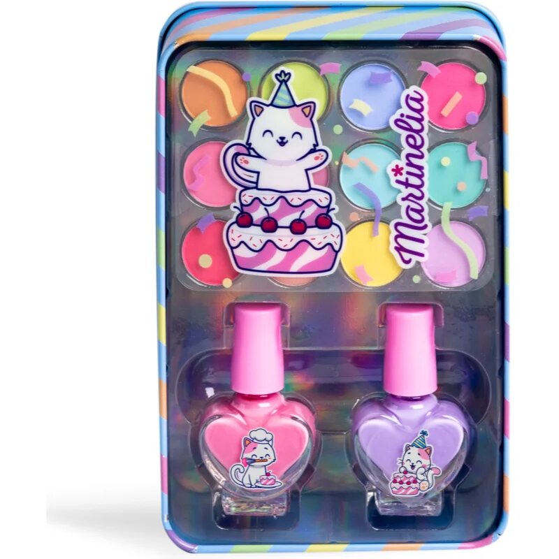Martinelia Yummy Eyes & Nails Tin Box set za otroke 3+