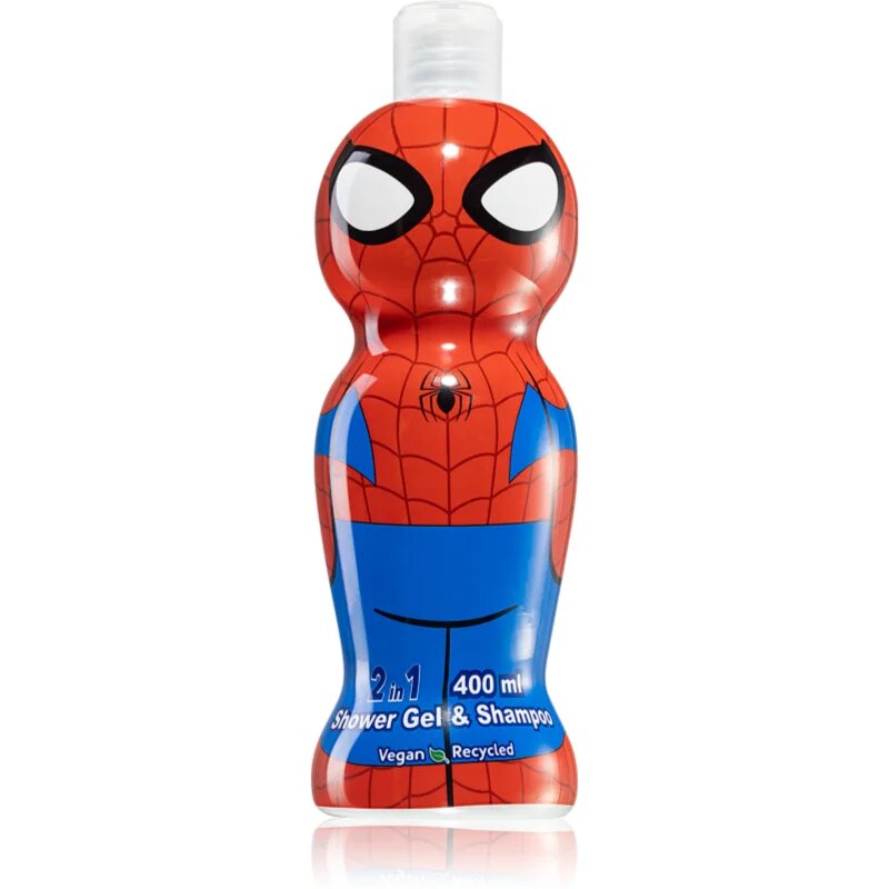 Marvel Spiderman gel za prhanje in šampon 2v1 400 ml