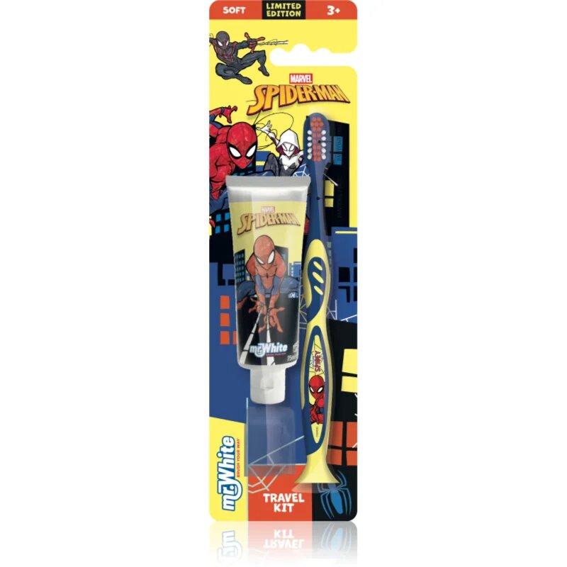 Marvel Spiderman Travel Kit set zobne nege za otroke