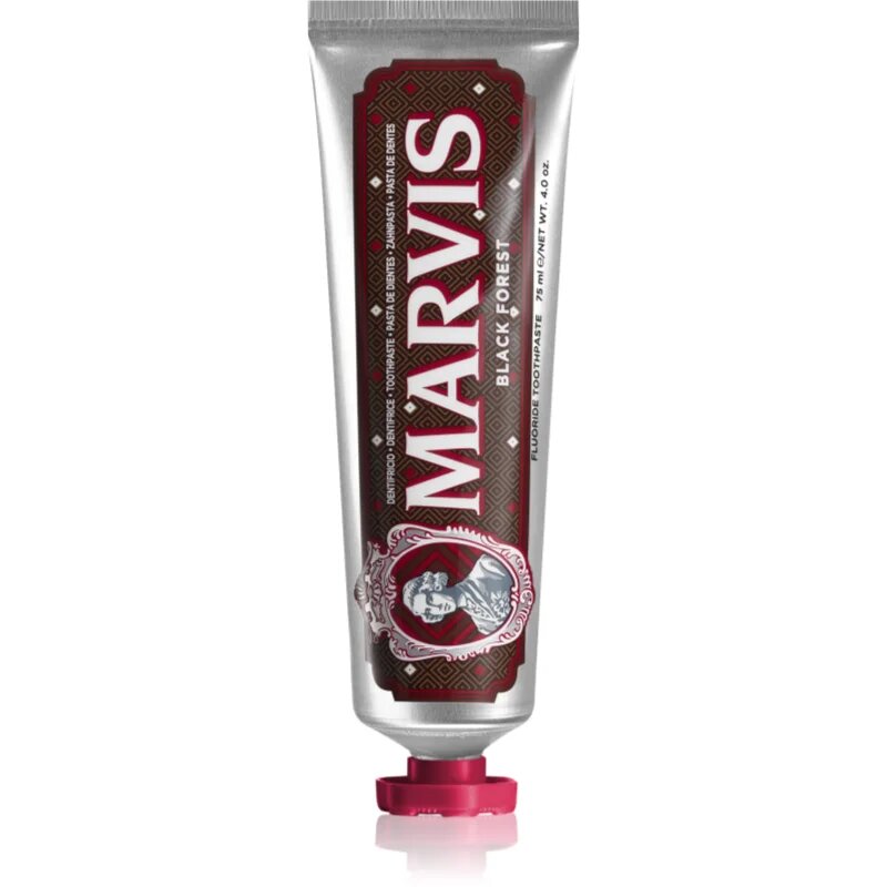 Marvis Black Forest zobna pasta okus Cherry-Chocolate-Mint 75 ml