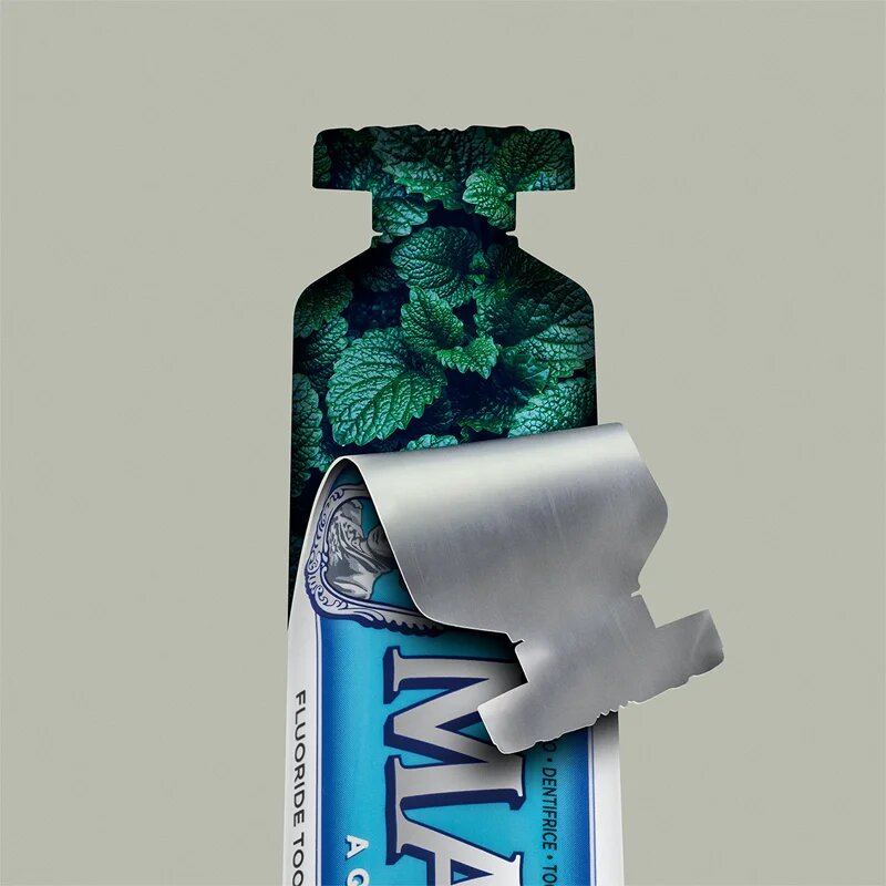 Marvis The Mints Aquatic zobna pasta okus Aquatic-Mint 25 ml