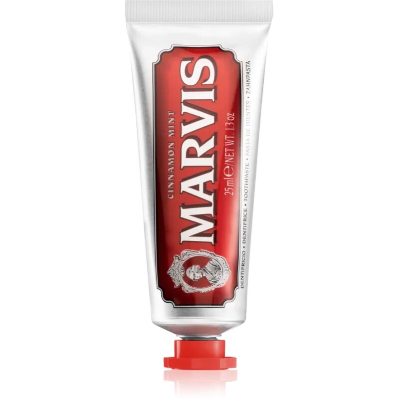 Marvis The Mints Cinnamon zobna pasta okus Cinnamon-Mint 25 ml