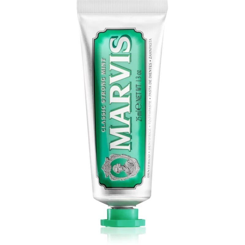 Marvis The Mints Classic Strong zobna pasta okus Mint 25 ml