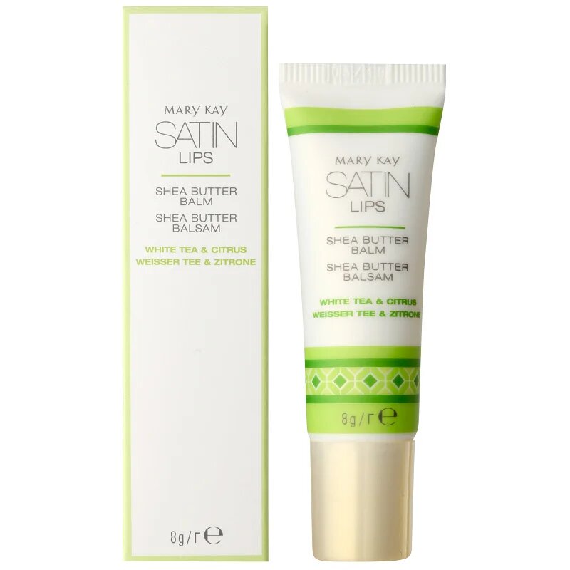 Mary Kay Satin Lips balzam za ustnice z karitejevim maslom 8 g