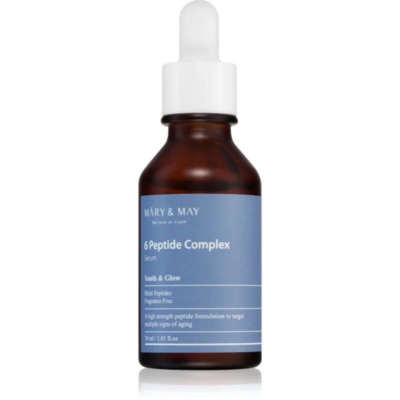 Mary&May 6 Peptide Complex intenzivni regeneracijski serum proti gubam 30 ml