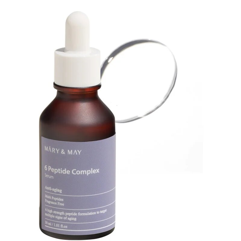 Mary&May 6 Peptide Complex intenzivni regeneracijski serum proti gubam 30 ml