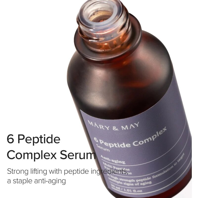 Mary&May 6 Peptide Complex intenzivni regeneracijski serum proti gubam 30 ml