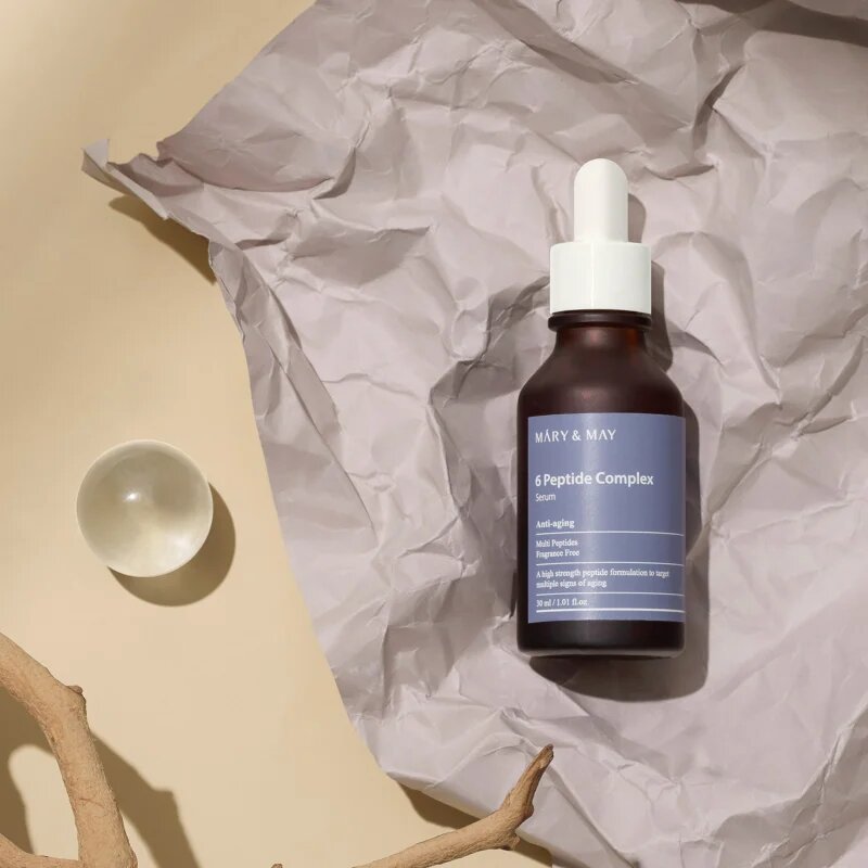 Mary&May 6 Peptide Complex intenzivni regeneracijski serum proti gubam 30 ml