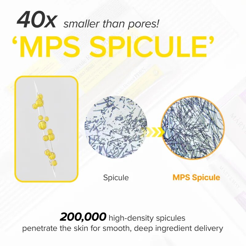 Mary&May Spicule Retinol PDRN Cream intenzivna krema proti gubam s pomirjajočim učinkom 15 g