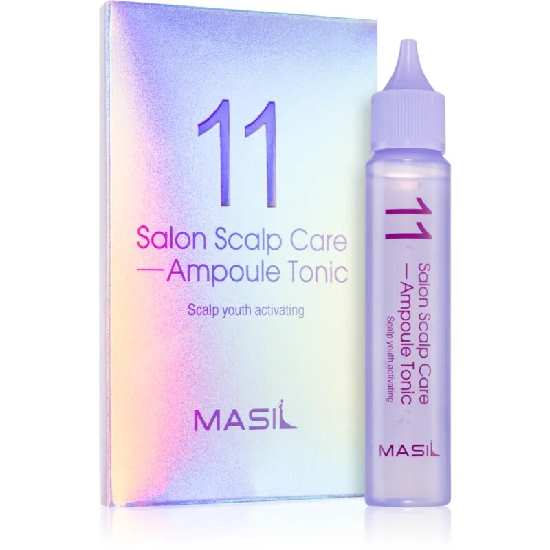 MASIL 11 Salon Scalp Care lasni tonik za razdraženo lasišče 4x30 ml