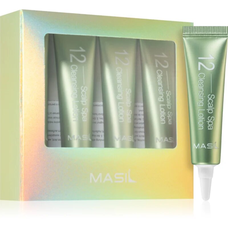 MASIL 12 Scalp Spa čistilni balzam za zdravo lasišče 4x15 ml