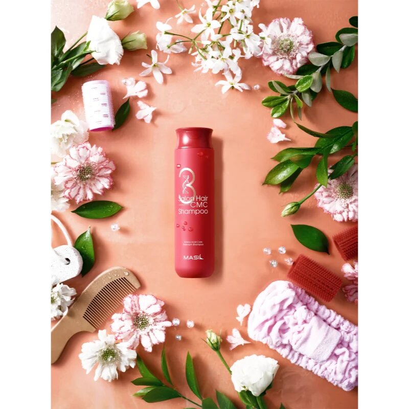 MASIL 3 Salon Hair CMC intenzivno hranilni šampon za poškodovane in krhke lase 300 ml