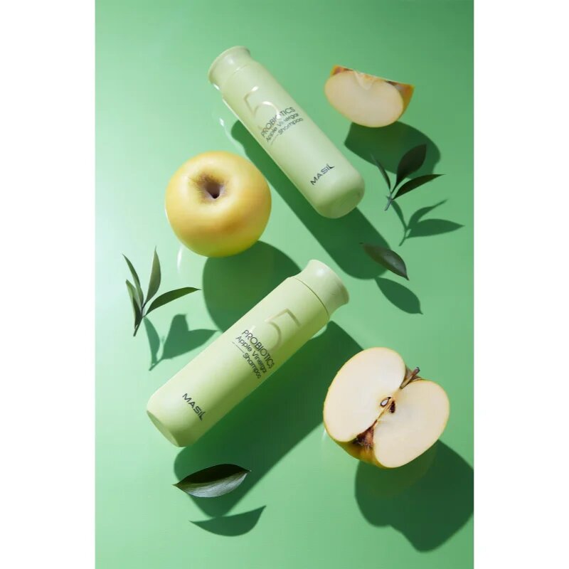 MASIL 5 Probiotics Apple Vinegar globinsko čistilni šampon za lase in lasišče 300 ml