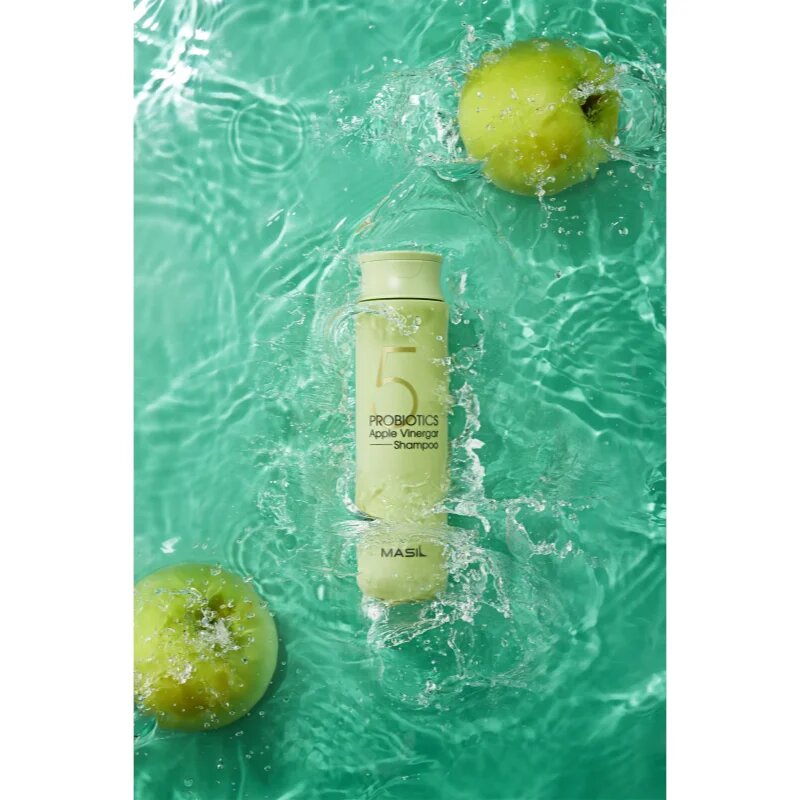 MASIL 5 Probiotics Apple Vinegar globinsko čistilni šampon za lase in lasišče 300 ml