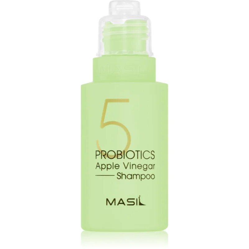 MASIL 5 Probiotics Apple Vinegar globinsko čistilni šampon za lase in lasišče 50 ml