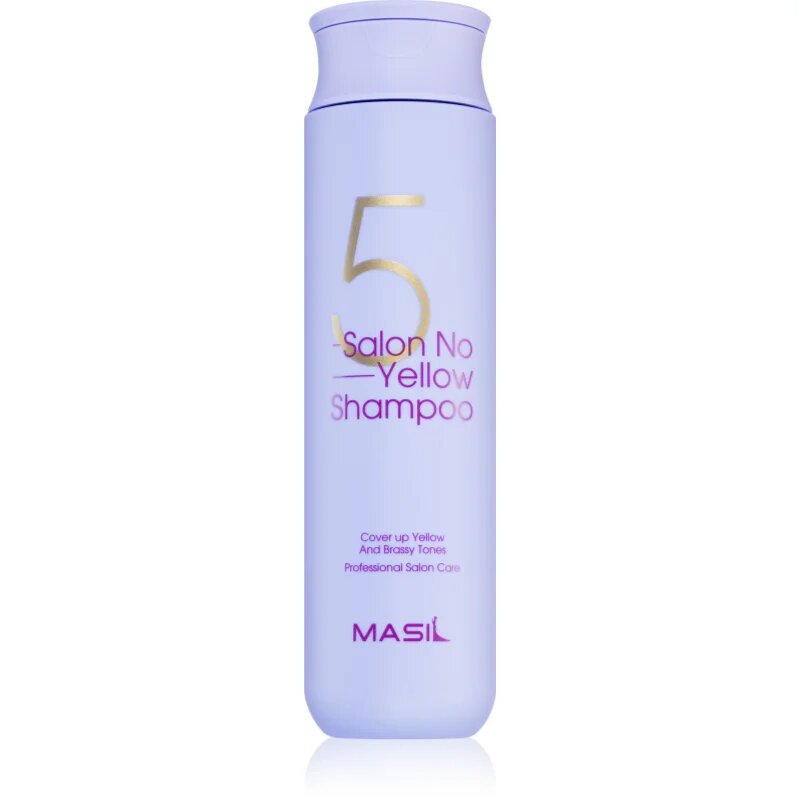MASIL 5 Salon No Yellow vijoličen šampon za nevtralizacijo rumenih odtenkov 300 ml