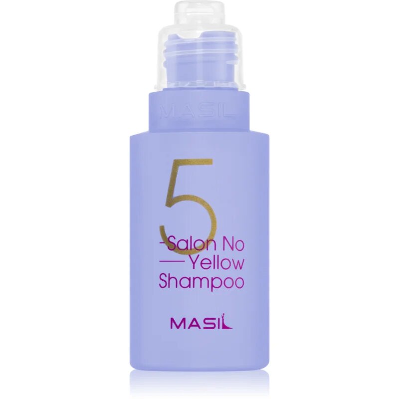 MASIL 5 Salon No Yellow vijoličen šampon za nevtralizacijo rumenih odtenkov 50 ml