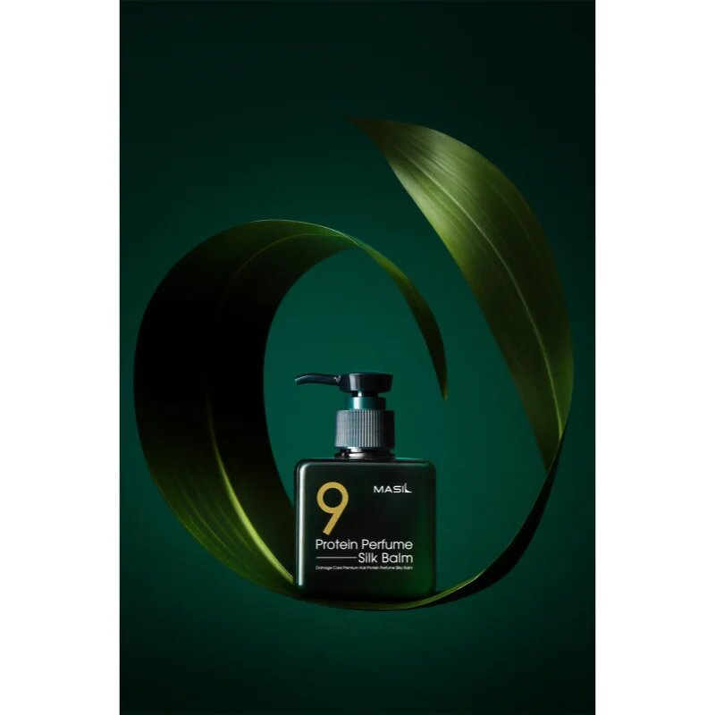 MASIL 9 Protein Perfume Silk Balm regeneracijska nega brez spiranja za obremenjene lase 180 ml
