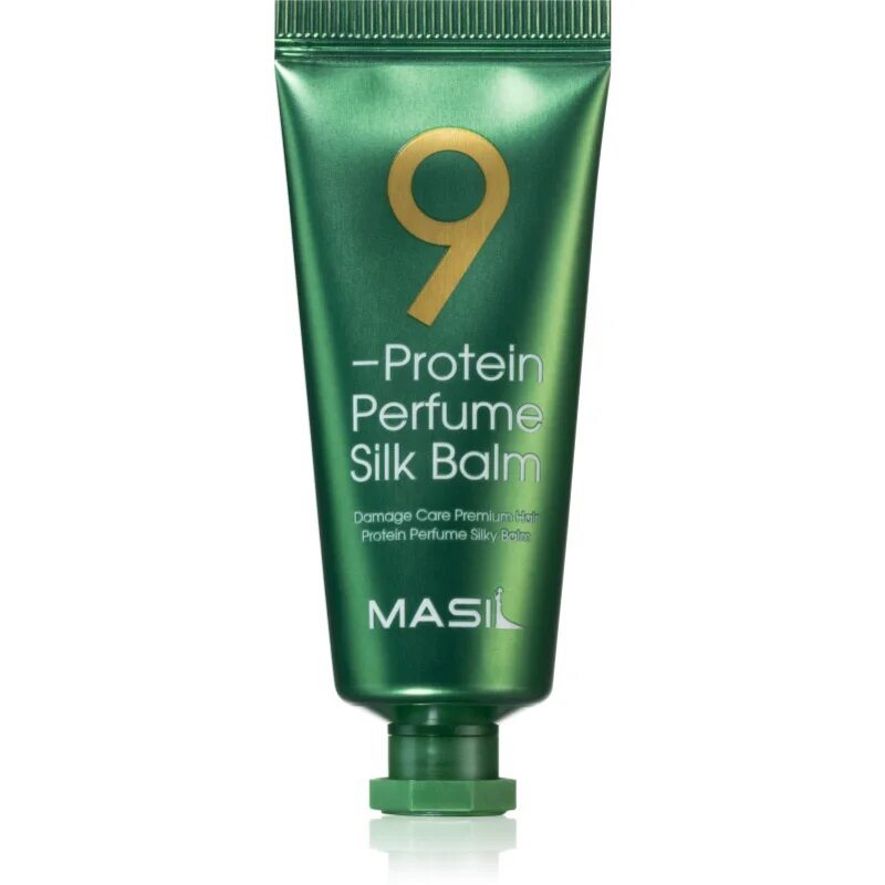 MASIL 9 Protein Perfume Silk Balm regeneracijska nega brez spiranja za obremenjene lase 20 ml
