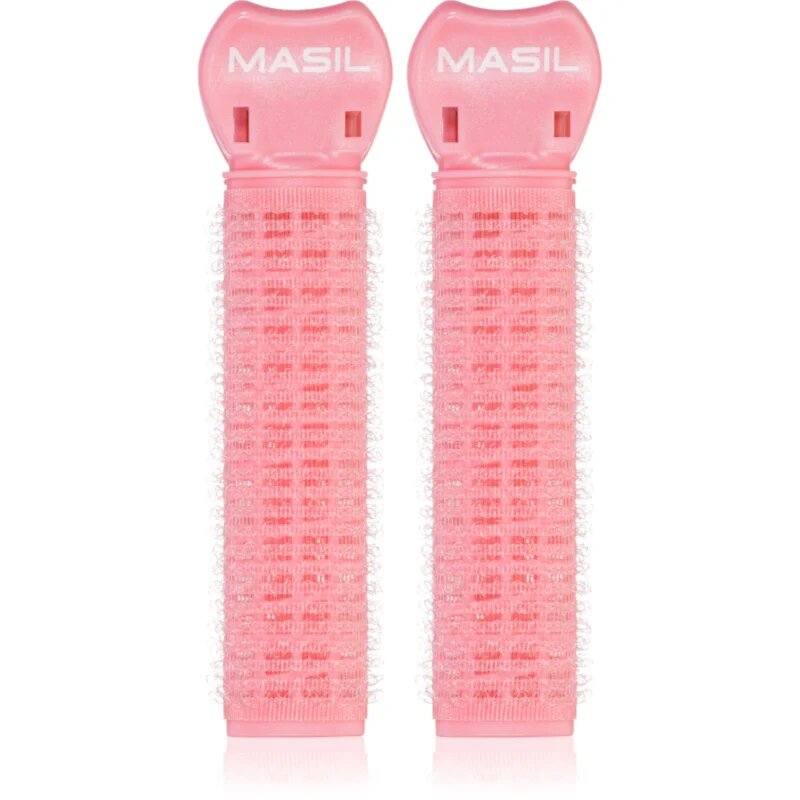 MASIL Roller Pins Peach Girl samostoječe navijalke za volumen od korenin 2 kos