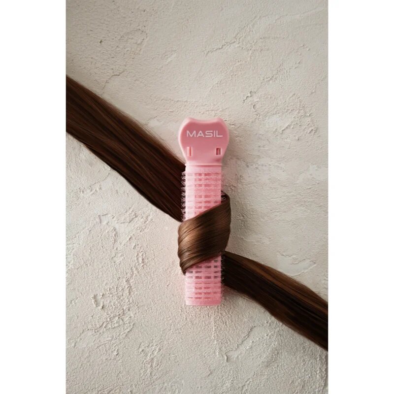 MASIL Roller Pins Peach Girl samostoječe navijalke za volumen od korenin 2 kos