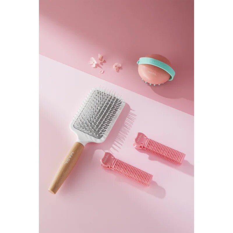 MASIL Roller Pins Peach Girl samostoječe navijalke za volumen od korenin 2 kos
