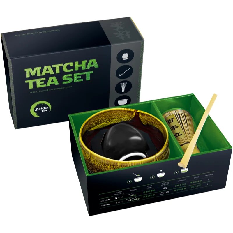 Matcha Tea Matcha Set Profi Akeno darilni set za pripravo napitka