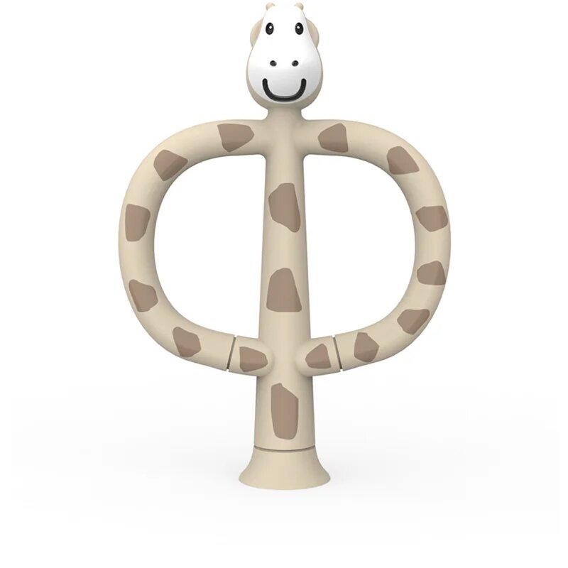 Matchstick Monkey Animal Collection zobna ščetka za otroke Giraffe 1 kos