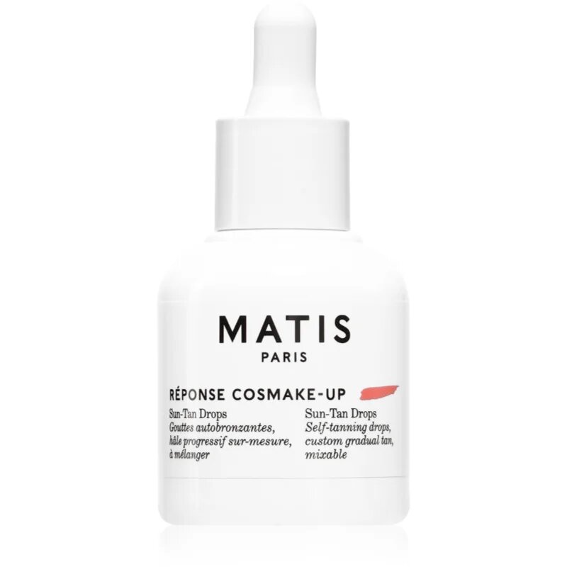 MATIS Paris Réponse Cosmake-Up Sun-Tan Drops samoporjavitveni koncentrat za obraz 30 ml