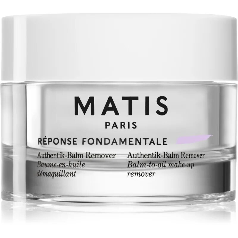 MATIS Paris Réponse Fondamentale Authentik-Balm Remover krema za obraz za popolno čiščenje obraza 50 ml