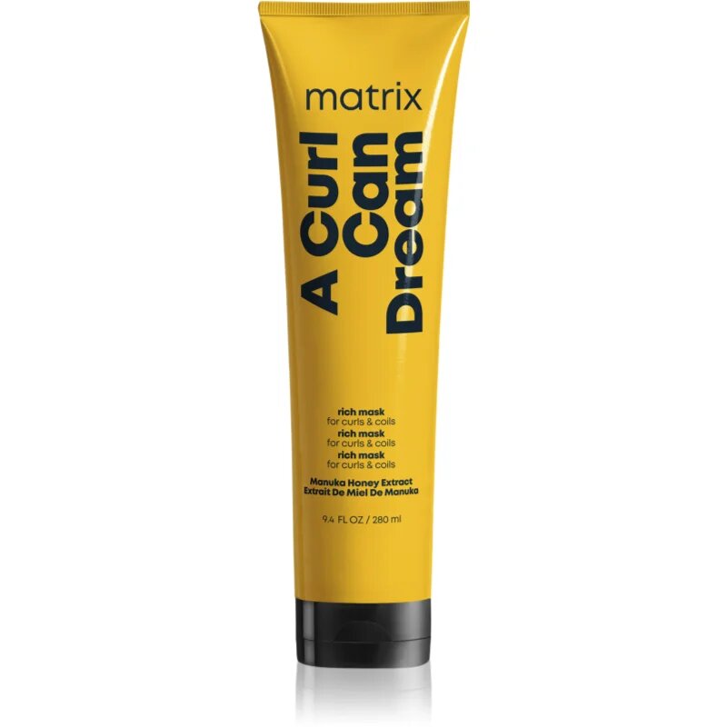 Matrix A Curl Can Dream intenzivna vlažilna maska za valovite in kodraste lase 250 ml