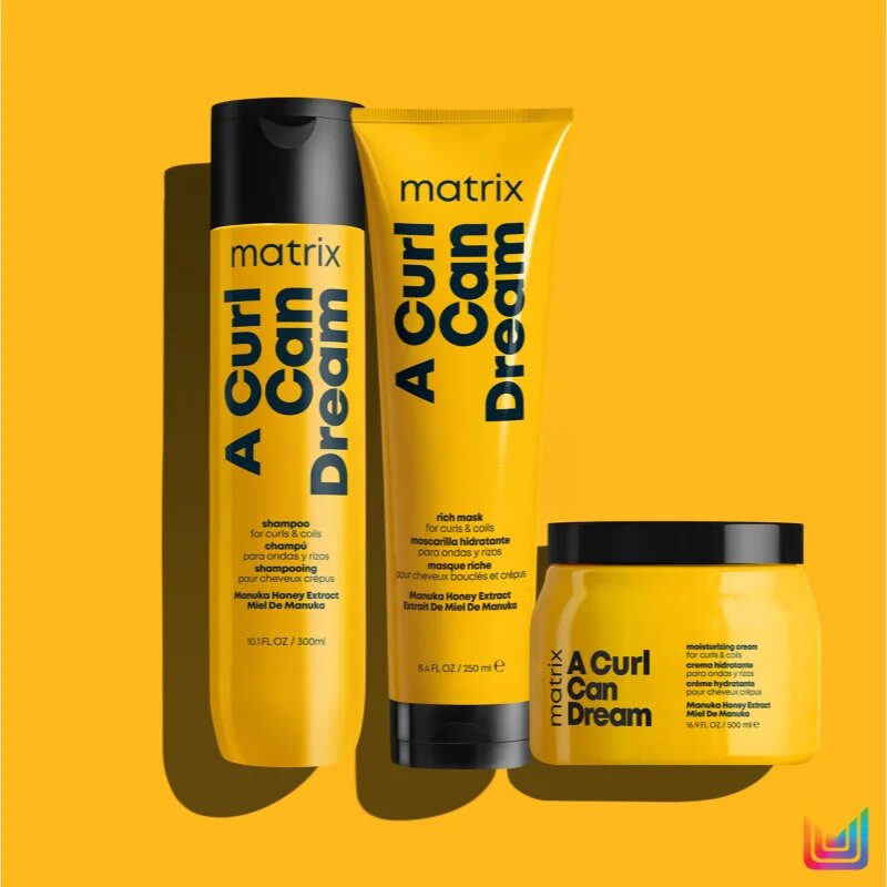 Matrix A Curl Can Dream vlažilni šampon za valovite in kodraste lase 300 ml
