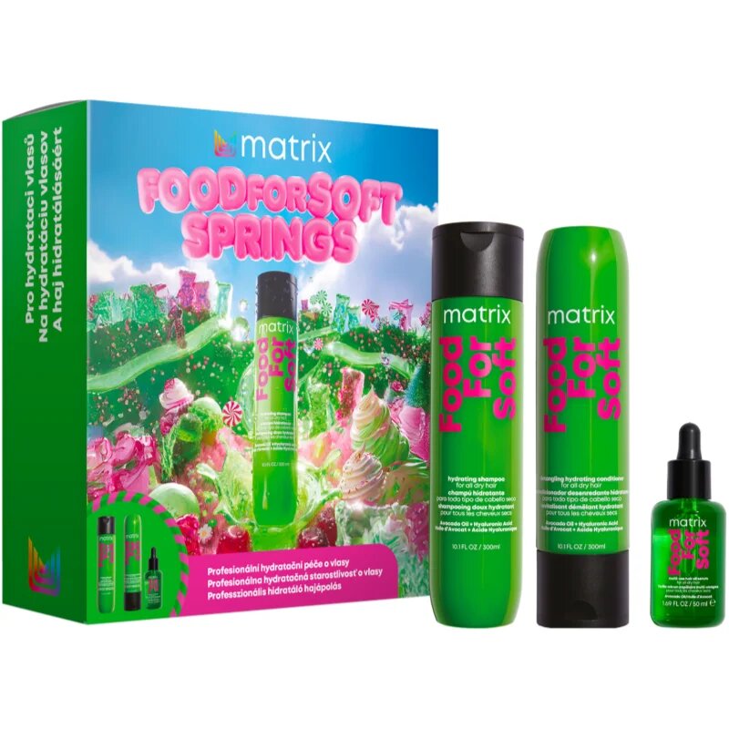 Matrix Food For Soft darilni set za intenzivno vlažnost