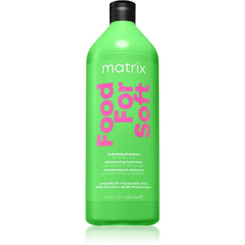 Matrix Food For Soft vlažilni šampon s hialuronsko kislino 1000 ml