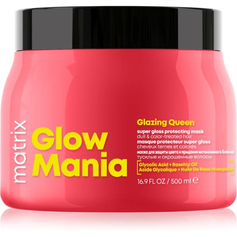 Matrix Glow Mania maska za barvane lase 500 ml